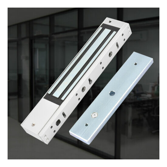 280KG 600lbs Access Control Magnetic Lock Holding Force Door Access System New image {2}