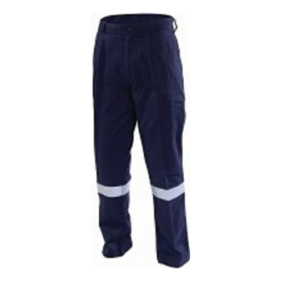 Workhorse FLAME RESISTANT PLEAT TROUSERS MPA012 Navy- Size 84L, 89L Or 94L image {1}