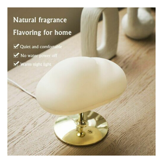 USB Table Lamp Air Cloud Humidifier Electric Ultrasonic Cool Mist Aroma Diffuser image {4}
