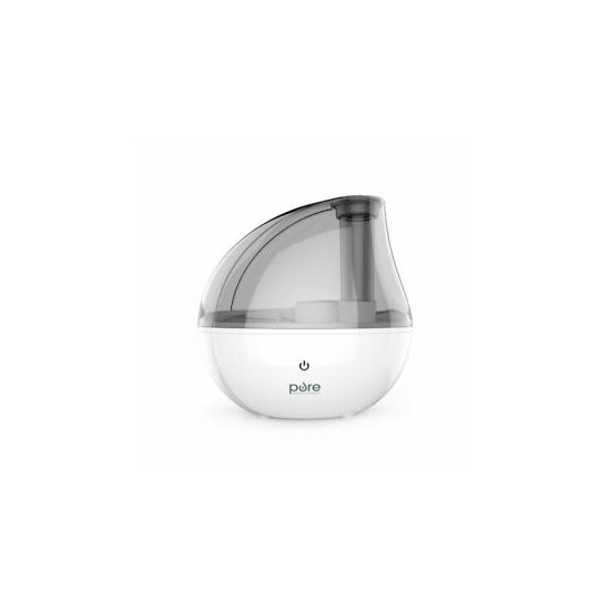 Mistaire Ultrasonic Cool Mist Premium Silver Humidifier Humidifying Unit Whisper image {1}