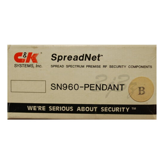 C&K SN960-PENDANT SpreadNet Personal Transmitter image {6}