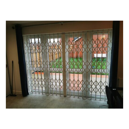 Patio Security Grille, French Door Security Grille image {7}