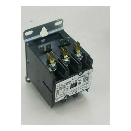Tyco Electronics LENNOX Contactor 100438-03. Refubished. 24V AC Coil, 25A image {1}