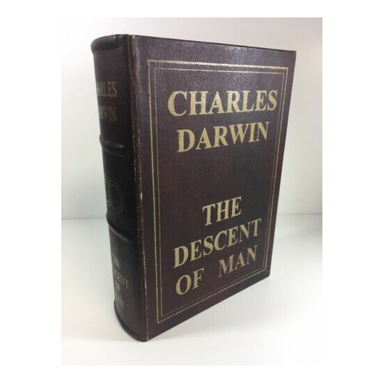 Charles Darwin The Descent of Man Hideaway Book Box - Very Rare - Awesome image {2}