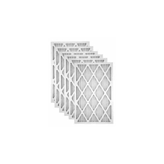 17x22x1 Merv 8 Pleated AC Furnace Filter - Case of 6 image {1}