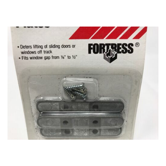 Belwith International Fortress Anti-Lift Plates PL-516 New On Card  image {2}