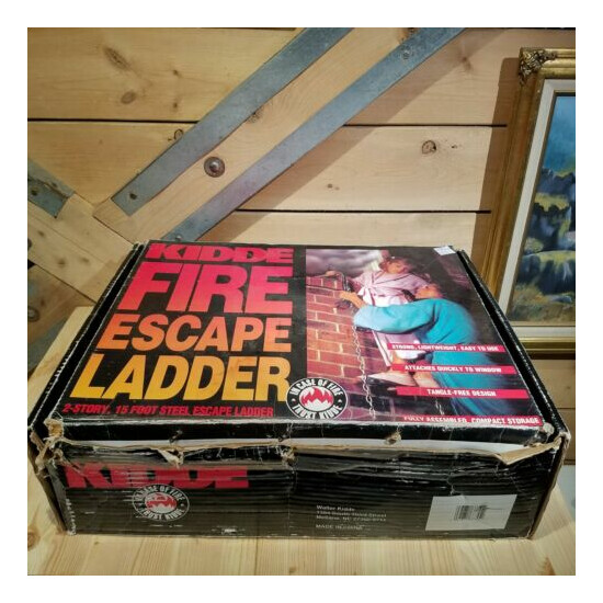 Kidde Fire Escape 2 Story 15 Ft. Ladder - Swanky Barn image {1}