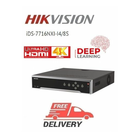 Hikvision iDS-7716NXI-I4/8S Human body detection Deepin Mind SERIES HD Video image {1}