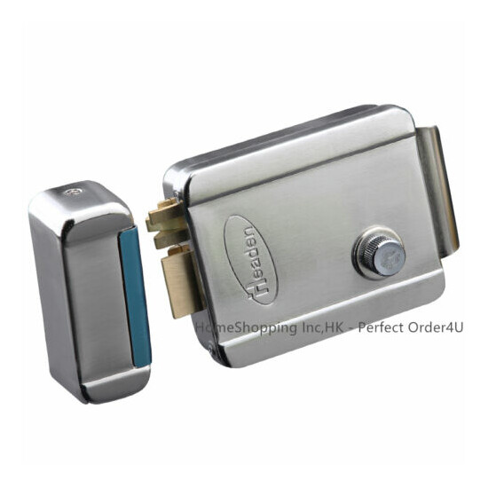 125KHz RFID Card+Password Door Access Control +Electric Lock+Bell+Touchless Exit image {3}