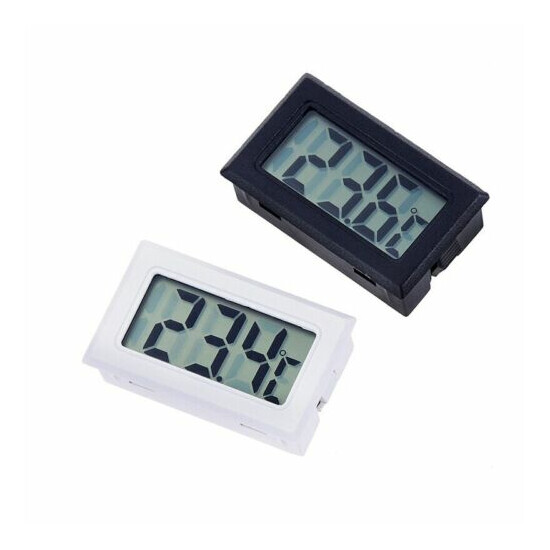 Electronic Water Temp Gauge Digital Thermometer LCD Display Thermometer New Mini image {2}