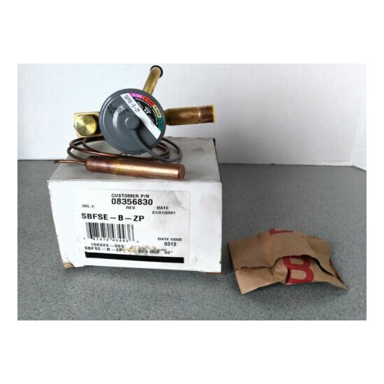 thermostatic expansion valve - sporlan - type sbf | #108626 "NEW" Free Shipping Thumb {1}