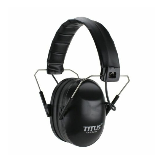 Titus Smart Series EB2 Electronic Noise Cancelling Hearing Protection Ear Muffs image {4}