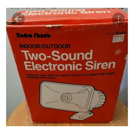 Two Sound Electric Siren image {1}
