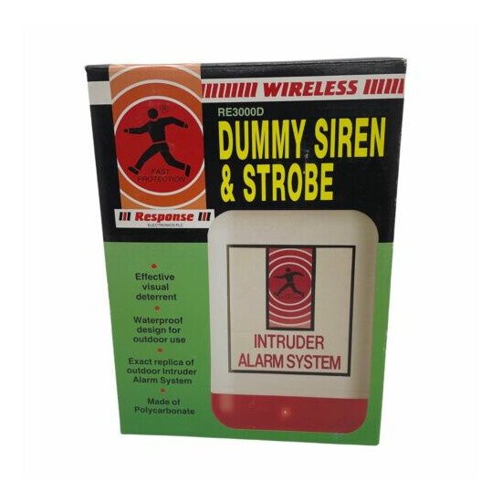 Dummy Siren & Strobe Intruder Alarm System image {1}
