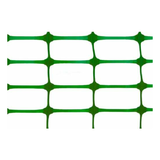 2 X Privacy Screen 30 M x 1 M Green Protective Fence Warning Fence Building Fence Barrier Fence Netting image {3}