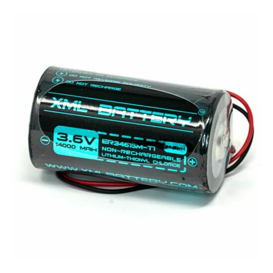 DSC WT4911B WT4911R Battery Non-Rechargeable Pack for DSC Wireless Outdoor Siren image {2}