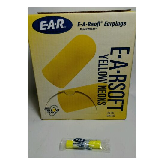 Ear Plugs, 15 pair 33dB, Cordless, Large E-A-R EAR 312-1251 image {1}
