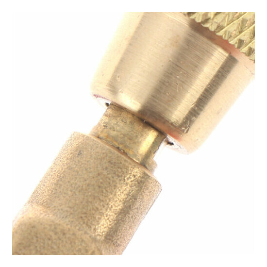 2pcs R410A R22 Refrigeration Charging Adapter for 1/4" Safety Valve Servic.t image {9}