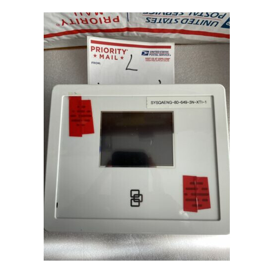 GE Simon Interlogix 600-1054-95R-12 Touch Screen Security Alarm System Panel  image {1}