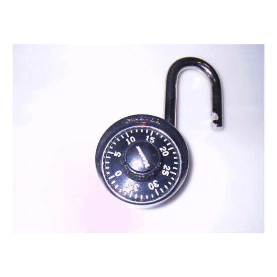 Master Lock genuine combination padlock (various colors) with combination Used image {2}