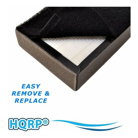 HQRP Replacement Filter for InvisiClean IC-7028 4 in 1 Full Size Air Purifier image {5}