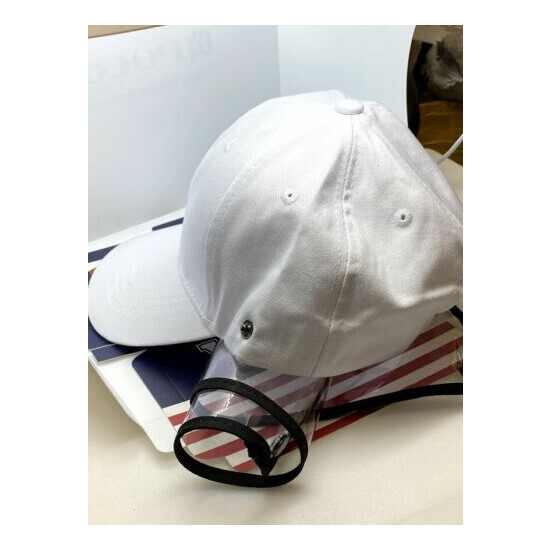 Full Face Cover Hat Golf Cap Protective Sport Sun Shield Sneeze Guard Visor image {18}