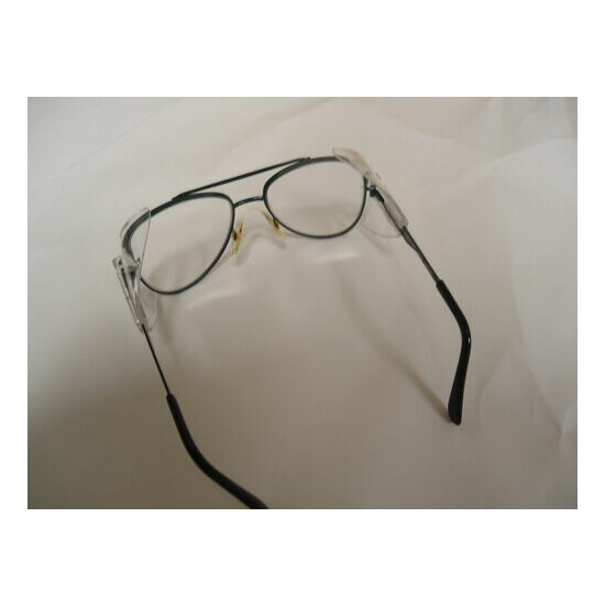 Titmus Challenger Green with Clear Lenses Safety Glasses ANSI Z87.1-1989 image {2}