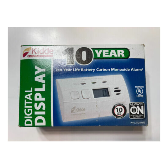 Kidde Carbon Monoxide Detector Digital Display C3010-D, 10 year sealed battery image {1}