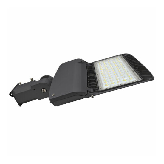 LED Shoebox Area Light 100W 300W Commercial Outdoor Parking Lot Pole Lights IP65 Thumb {8}