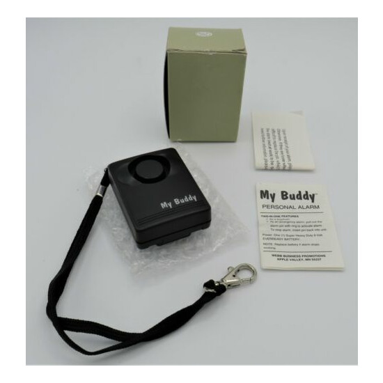 Vintage "My Buddy" Personal Alarm w/Original Box and Instructions *FREE SHIPPING image {1}