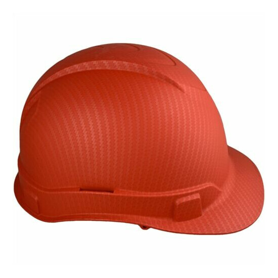 Pyramex Ridgeline Cap Style Hard Hat with 4pt Suspension - Red Graphite Thumb {3}