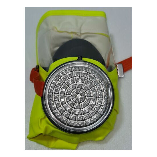 MSA AUER S-CAP HOOD FOR ESCAPING FROM SMOKE,GAS,FIRE WITH FILTER image {1}