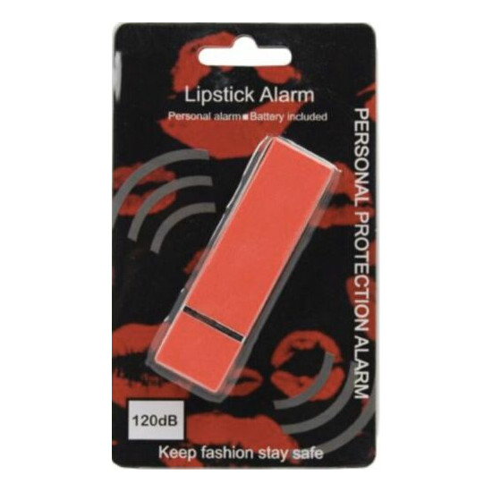 Lipstick Alarm 911 Anti-wolf Panic Button Self Defense Personal Safety Alert 120 image {1}