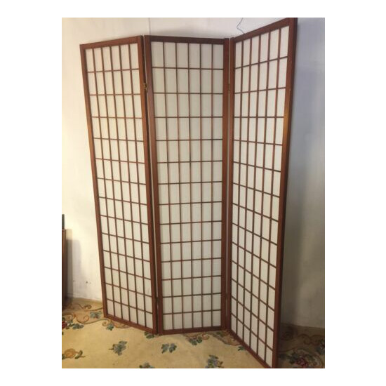 Screen Japanese Rice Paper & Lattice Balsa Wood. Local Pickup only. MAKE OFFER image {1}