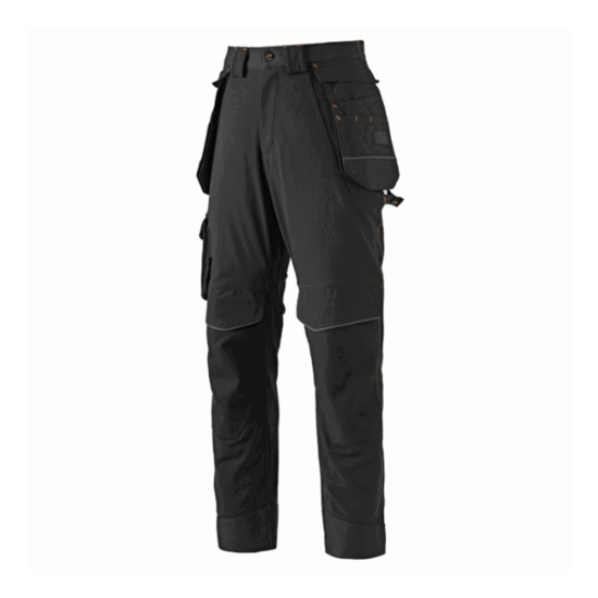 Timberland PRO Morphix Holster Pocket Kneepad Stretch Trousers - Black image {2}