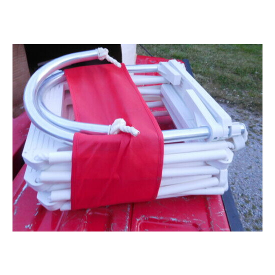 Deluxe Emergency Fire Escape Ladder for 2 story house  image {1}