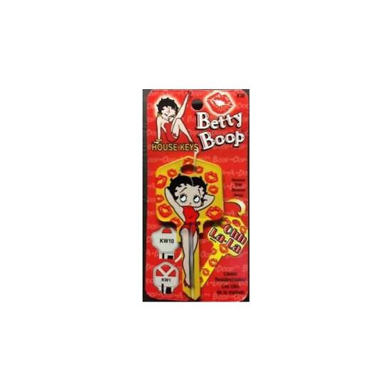 Betty Boop - Ooh La La House Key Blank - Collectable Key - Locks - Keys image {1}