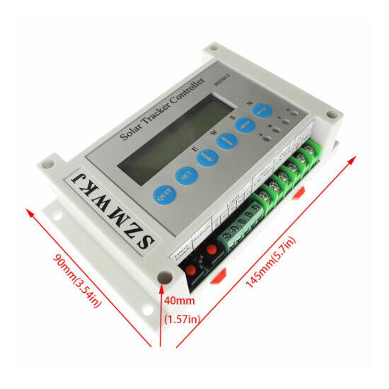 Electronic Dual Axis Solar Panel Tracker Controller W/ Relay Extension Module DO image {4}