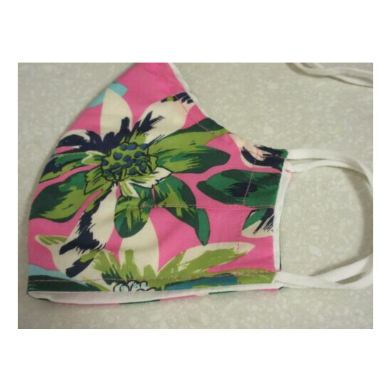 Vera Bradley Mask Filter pocket Tropical FLoral design Pink NEW Thumb {1}