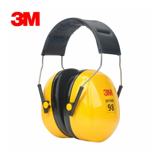 3M H9A Peltor Optime 98 Over-the-Head Earmuffs * Free US Shipping * image {1}