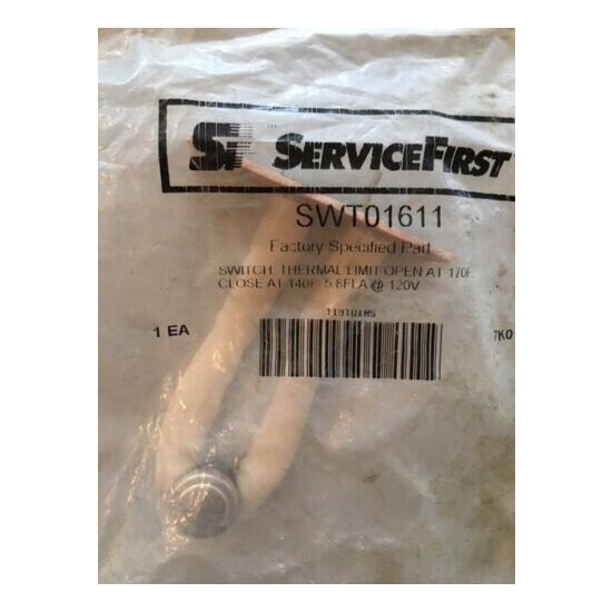 New, old stock Service First Furnace Limit Switch SWT01611 FREE SHIPPING image {2}