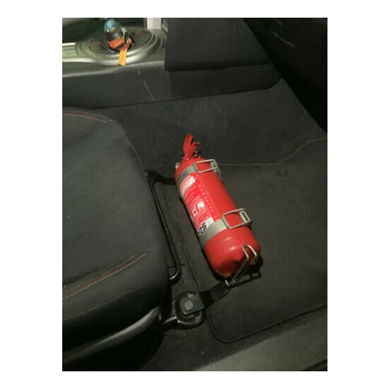 Toyota GT86 Subaru BRZ Scion FRS Fire extinguisher mount holder bracket image {3}