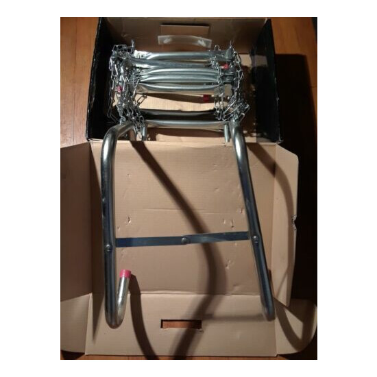 New Kiddie Fire Escape Ladder 2 Story 15 foot open box image {4}