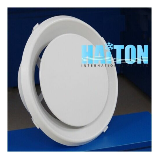 10" 250mm(Neck Size) /395mm(Face) SROUND DIFFUSER/PLASTIC AIR VENTS Model: RD250 image {2}