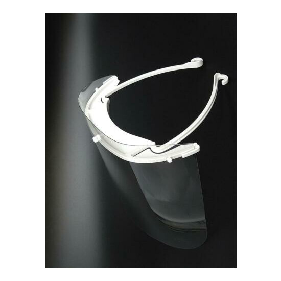 Wrap Around Face Shield for Full Protection with Protective Safety Visor image {4}