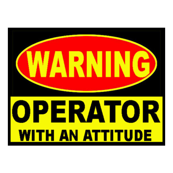 Operator with an attitude warning, CO-4 image {1}