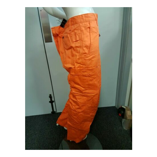 King Gee Work Cool Drill Pants - Size 87R plain - K13800 ORA Orange - New image {4}