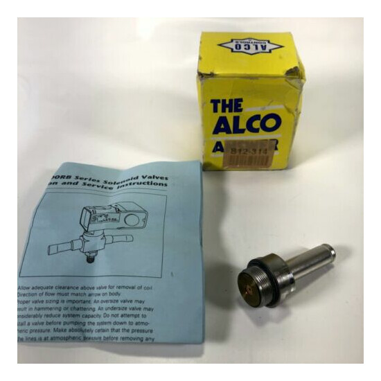 ALCO CONTROLS KS-30115 Solenoid Valve Repair Kit for use with 200RA, 200RB NIB image {1}