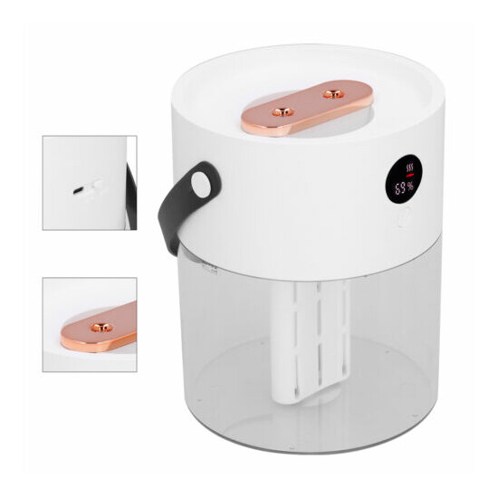 2L Smart Humidifier With Digital Display USB Charging Humidifier For Home image {1}