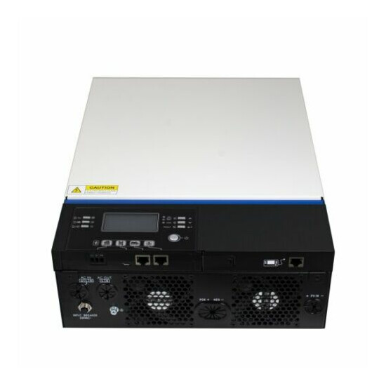 48V 5000W 220-230V Pure Sine Wave Solar Inverter 80A MPPT Charge Controller USA image {2}